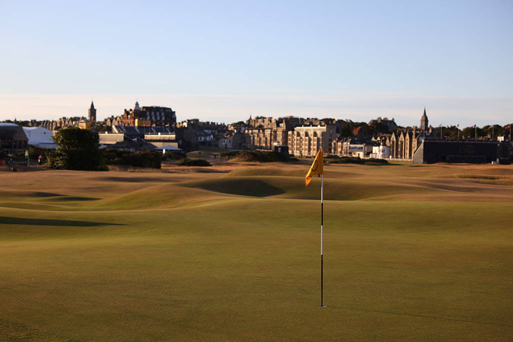 The 2nd hole of the Old Course